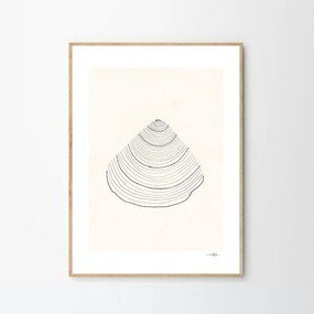 The Poster Club Plagát Shell by Ana Frois 50x70