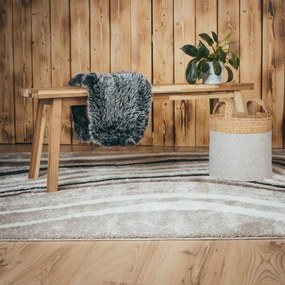 Obsession, Kusový koberec My Frisco 283 Taupe, 240x330, hnedá, obývacia izba