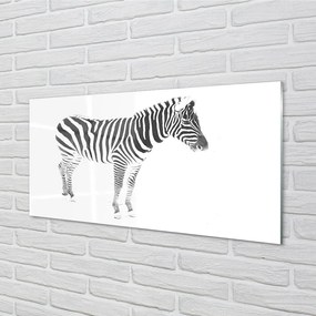 Sklenený obraz maľované zebra 120x60 cm