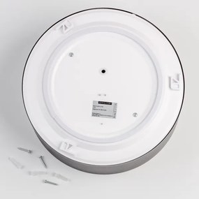 Brilagi - Kúpeľňové stropné svietidlo POOL 2xE27/15W/230V priemer 30 cm IP54 čierna