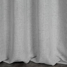 ZÁVES NA KRÚŽKOCH LINDA 140X250 CM STRIEBORNÁ