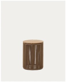 Okrúhly záhradný odkladací stolík ø 40 cm Mesa – Kave Home