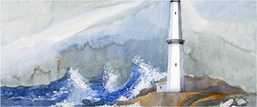 Obraz maľby majáku (120x50 cm)