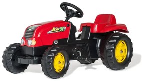 Šlapací traktor s vlečkou Rolly Toys 012121 červený