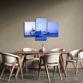 Obraz - Vylodenie za súmraku (90x60 cm)