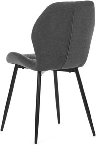 Jedálenská stolička sivá CT-285 GREY2