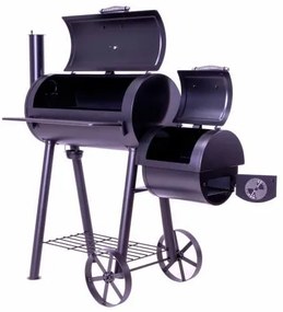 Garthen 62836 Záhradný gril s udiarňou XL - 120 x 55 cm