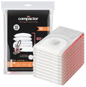 Compactor Sada vákuových úložných vriec Bag Aspispace L 120 litrov, 80 x 100 cm, 10 ks