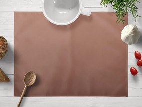 Biante Saténové prestieranie na stôl polyesterový Satén LUX-L048 Bronzovo hnedé 30x40 cm
