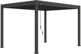 Bioklimatická pergola INTRO PLUS 4X3m, hliník, voľne stojaca