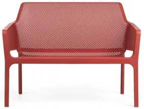 NET BENCH záhradná lavica s podrúčkami net bench