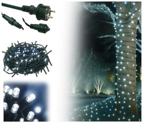 Vianočné svetielka vonkajšie FLASH studená biela 500 LED