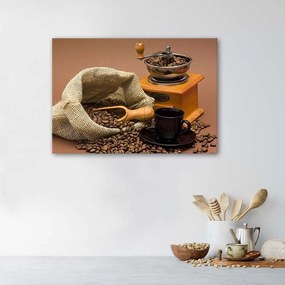 Obraz na plátně Zrnková káva - 120x80 cm