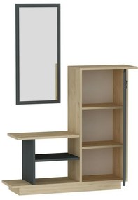 Predsieňová zostava Asia Oak and Anthracite