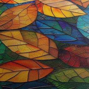 Obraz - Mozaika z listov (150x105 cm)