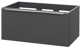 Mereo Mereo, Mailo, kúpeľňová skrinka 81 cm, chrómové madlo, MER-CN536S