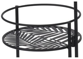 Stojan na 3 kvetiny čierny