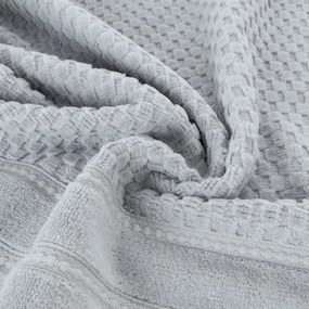 BAVLNENÝ UTERÁK ADORE 30X50 CM STRIEBORNÁ