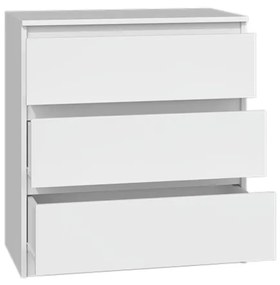 Komoda Musecalo 1 (biela). Akcia -18%. Vlastná spoľahlivá doprava až k Vám domov. 1132781