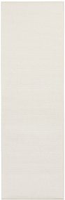BT Carpet - Hanse Home koberce Behúň Nature 103531 creme white – na von aj na doma - 80x350 cm