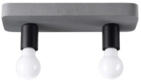 Sollux SL.1157 - Bodové svietidlo TAVO 2xE27/15W/230V betón