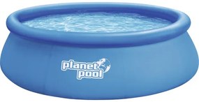 Nadzemný bazén Planet Pool Quick s nafukovacím golierom 366x91 cm modrý