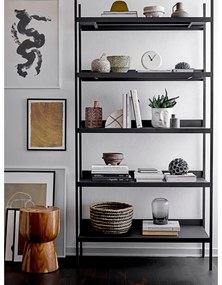 Biely terakotový kvetináč Bloomingville Ignacia, výška 15,5 cm