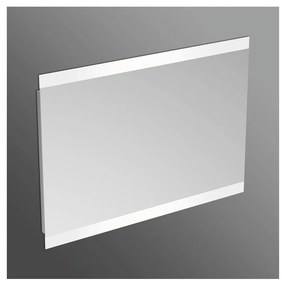 Ideal Standard Mirror & Light - Zrkadlo s obojstranným ambientným podsvietením 800x700 mm, T3347BH