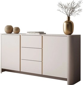 Dizajnová komoda HARLEM kašmír 168 cm