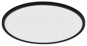 NORDLUX Stmievateľné stropné svietidlo LED OJA, 22 W, teplá biela, 45 cm, čierna
