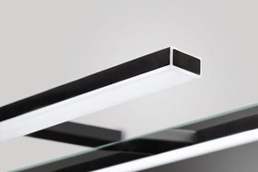 Sapho Sapho, ESTHER 2 LED svietidlo, 6W, 280x14x107mm, čierna, E27679CI