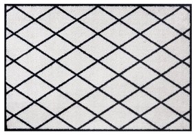 Bielo-čierna rohožka Zala Living Scale, 50 × 70 cm