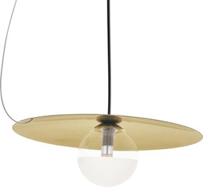 Toolight Toolight, stropné svietidlo 1xG9 APP1417-CP, zlatá-čierna, OSW-02464