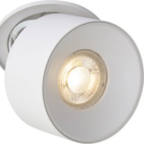 Moderné zapustené bodové svietidlo biele GU10 50mm - Echo