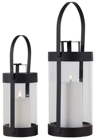 Sklenený lampáš 2 ks Bondi - House Nordic