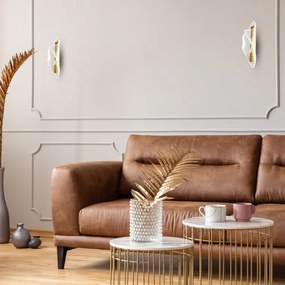 LED Nástenné svietidlo LARGO LED/8W/230V zlatá