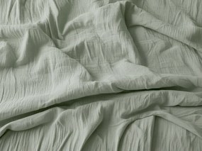 Mušelínová obliečka na vankúš MUSSARI 70x90 cm, šalviovozelená