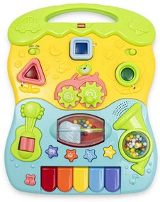 Detské hrajúce chodítko Baby Mix modré