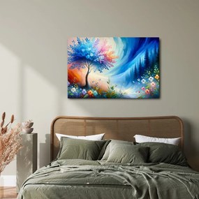 Obraz strom života v dúhe farieb