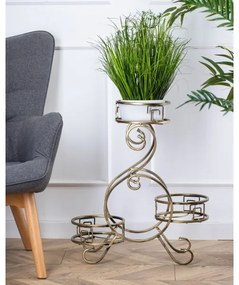 Stojan na kvety 64x60 cm zlatá