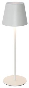 Stolná lampa biela vrátane stmievateľnej a nabíjateľnej LED IP54 - Murdock