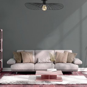 Toolight Toolight, stropné svietdlo 61cm, 1xE27 APP1843-1C, čierna, OSW-07064