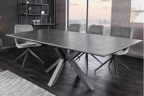 Rozkladací jedálenský stôl Eternity 46624 160/200x90cm Ceramik graphite - Komfort-nábytok