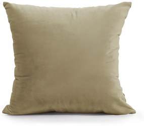 Dekorstudio Luxusná obliečka na vankúš VELVET v mocca farbe