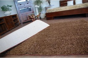 Kusový koberec SHAGGY Izebelie 5cm hnedý