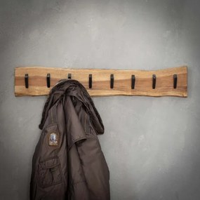 Vešiak 24-81 Edge 8 Hooks Drevo Acacia  - Komfort-nábytok