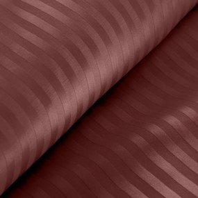 SATÉNOVÉ OBLIEČKY VERA 140X220 CM, 1 KS 70X80 CM BORDOVÉ