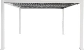 JU Hliníková pergola 3 x 4 m, strecha na dvoch stranách