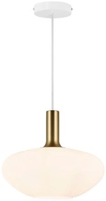 Nordlux Závesný luster z opálového skla Alton pre žiarovku E27 ø35cm 47313001