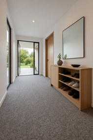 Den Braven, Metrážny koberec Lindau 60 Béžový, záťažový, na mieru, šíře 2m,4m, šedá, resine, chodba / predsieň